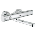 Grohe Eurosmart Cosmopolitan E Duvardan, Fotoselli ve Termostatik Sıcaklık Kontrollü Lavabo Bataryası - alternatif görünüm - GROHE 36333000