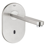 Grohe Eurosmart Cosmopolitan E Ankastre Fotoselli Lavabo Bataryası, Tek Su Girişli (Sıva Üstü Grubu), Paslanmaz Çelik - alternatif görünüm - GROHE 36334SD0