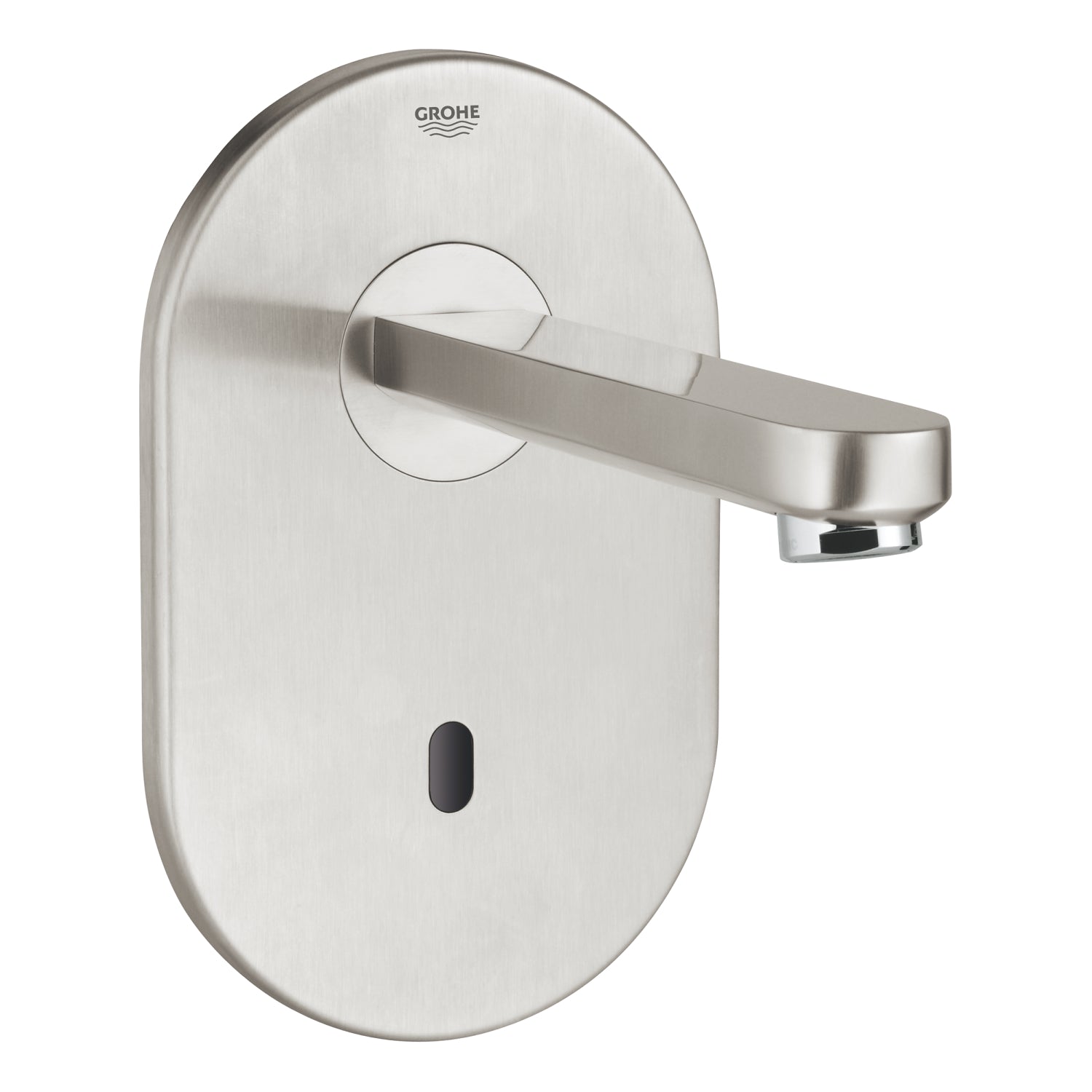 Grohe Eurosmart Cosmopolitan E Ankastre Fotoselli Lavabo Bataryası, Tek Su Girişli (Sıva Üstü Grubu), Paslanmaz Çelik - alternatif görünüm - GROHE 36335SD0