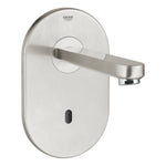 Grohe Eurosmart Cosmopolitan E Ankastre Fotoselli Lavabo Bataryası, Tek Su Girişli (Sıva Üstü Grubu), Paslanmaz Çelik - alternatif görünüm - GROHE 36335SD0
