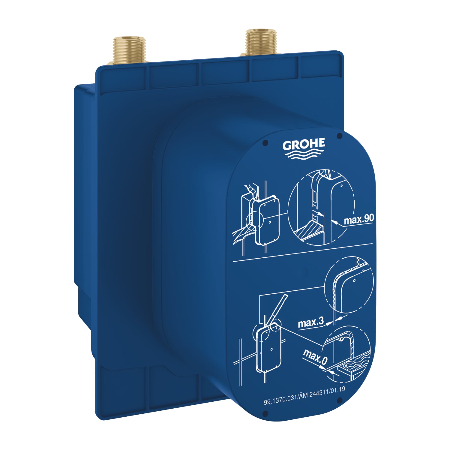 Grohe Eurosmart Cosmopolitan Ankastre Fotoselli Batarya İç Gövde - alternatif görünüm - GROHE 36339001