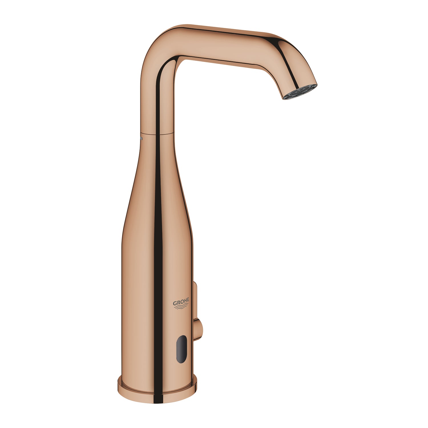 Grohe Essence E Fotoselli Lavabo Bataryası, Çift Su Girişli, Ayarlanabilir Sıcaklık Sınırlayıcısı, Bakır - alternatif görünüm - GROHE 36445DA0