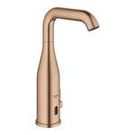 Grohe Essence E Fotoselli Lavabo Bataryası, Çift Su Girişli, Ayarlanabilir Sıcaklık Sınırlayıcısı, Fırçalı Bakır - alternatif görünüm - GROHE 36445DL0