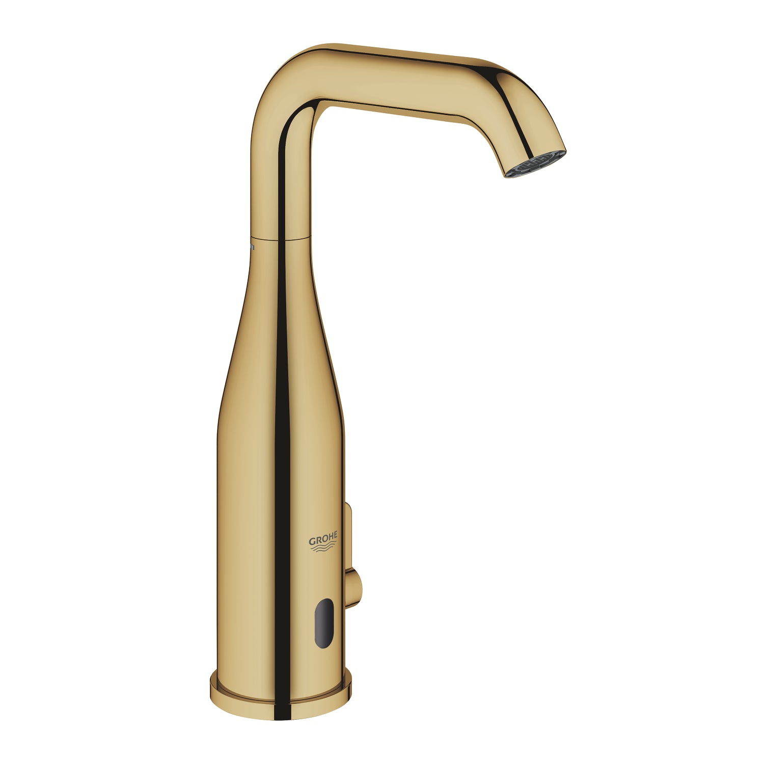 Grohe Essence E Fotoselli Lavabo Bataryası, Çift Su Girişli, Ayarlanabilir Sıcaklık Sınırlayıcısı, Altın - alternatif görünüm - GROHE 36445GL0