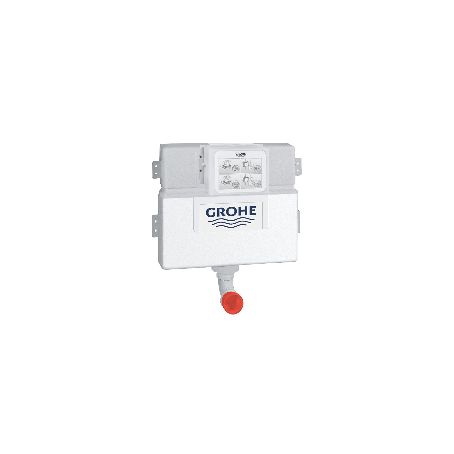 Grohe Gömme Rezervuar 8 cm, 3/6 Litre - alternatif görünüm - GROHE 38422000