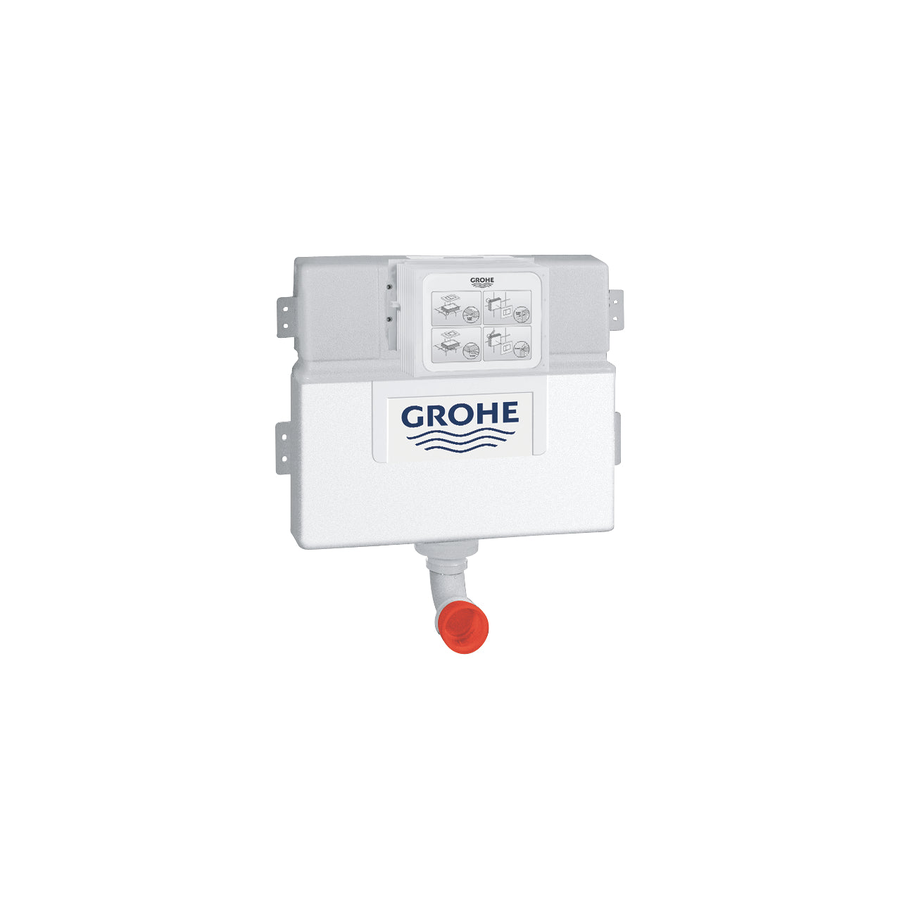 Grohe Gömme Rezervuar 8 cm, 3/6 Litre