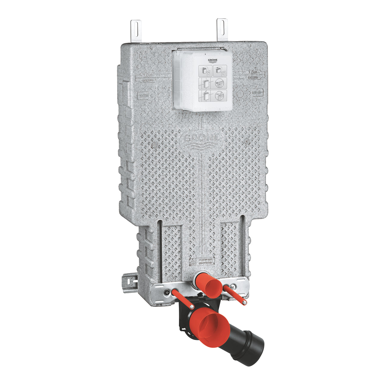 Grohe Uniset Muhafazalı Gömme Rezervuar 8 cm, 3/6 Litre