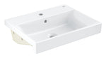 Grohe GROHE EurocubeYarı girintili lavabo 55