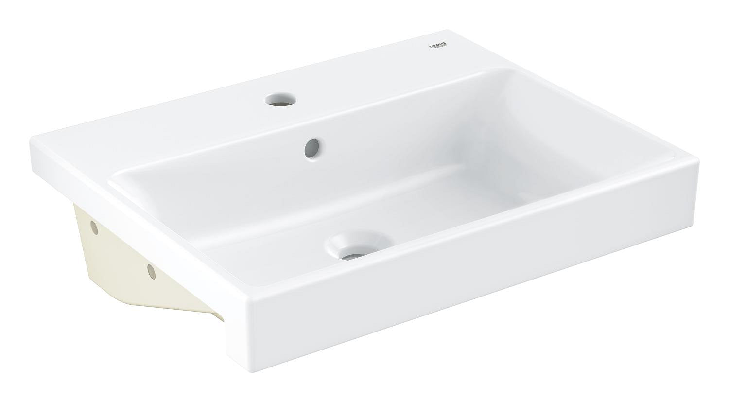 Grohe GROHE EurocubeYarı girintili lavabo 55