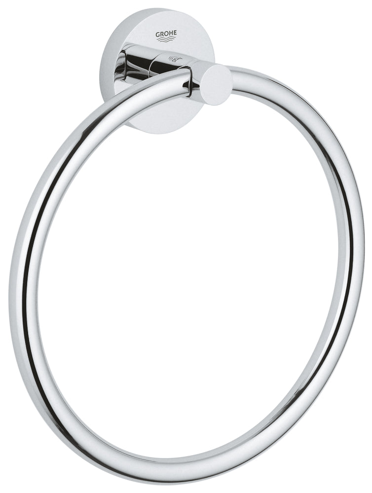 Grohe Essentials Halka Yuvarlak Havluluk, Krom - GROHE 40365001