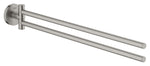 Grohe Essentials İkili Havluluk, Paslanmaz Çelik - GROHE 40371DC1