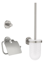 Grohe Essentials City Üçlü Aksesuar Seti, Paslanmaz Çelik - GROHE 40407DC1