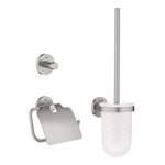 Grohe Essentials City Üçlü Aksesuar Seti, Paslanmaz Çelik - alternatif görünüm - GROHE 40407DC1