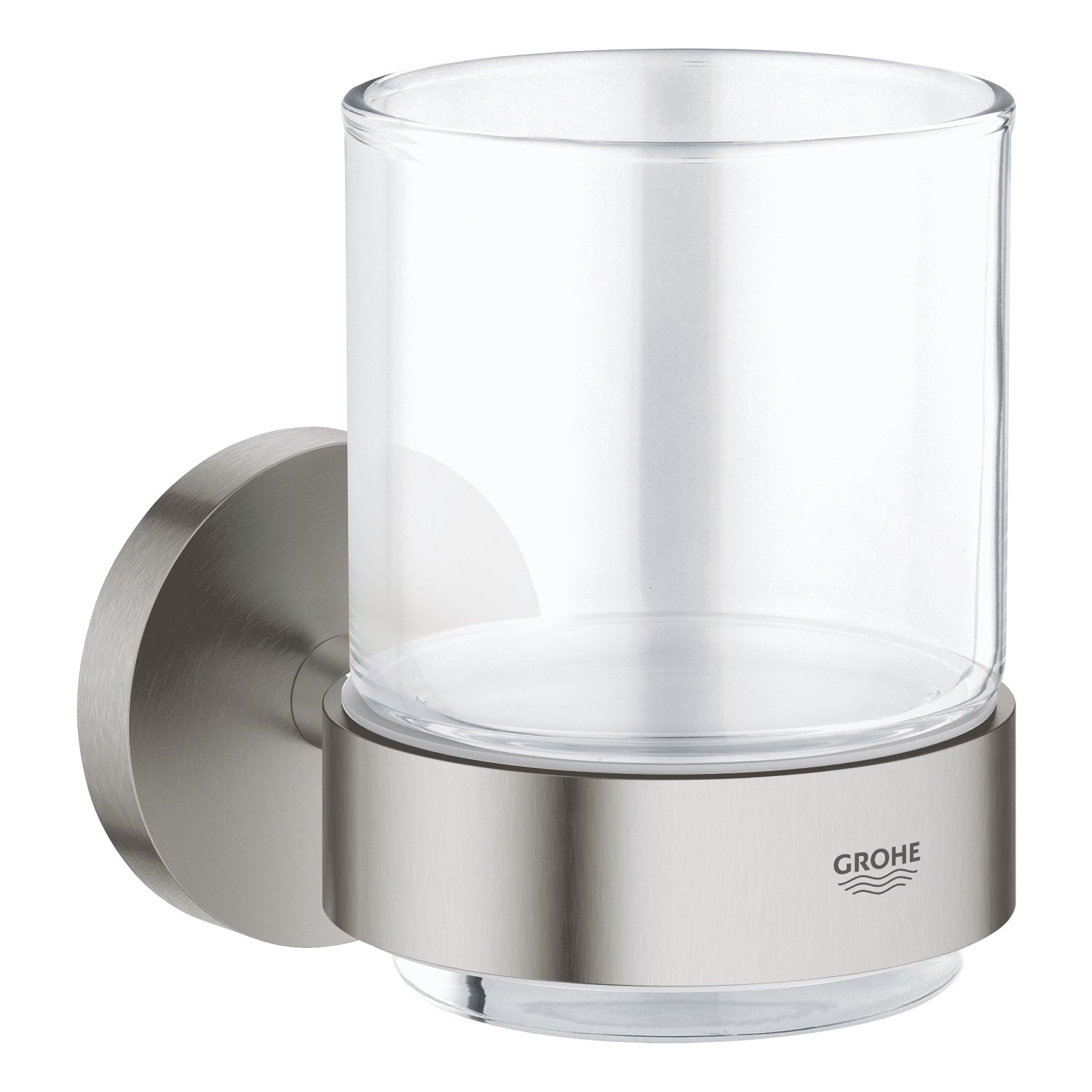 Grohe Essentials Cam Diş Fırçalığı, Paslanmaz Çelik - alternatif görünüm - GROHE 40447DC1