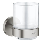 Grohe Essentials Cam Diş Fırçalığı, Paslanmaz Çelik - alternatif görünüm - GROHE 40447DC1