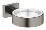 Grohe Essentials Cube Tutamak (Sabunluk Fırçalık), Fırçalı Sert Grafit - GROHE 40508AL1