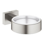 Grohe Essentials Cube Tutamak (Sabunluk Fırçalık), Paslanmaz Çelik - alternatif görünüm - GROHE 40508DC1
