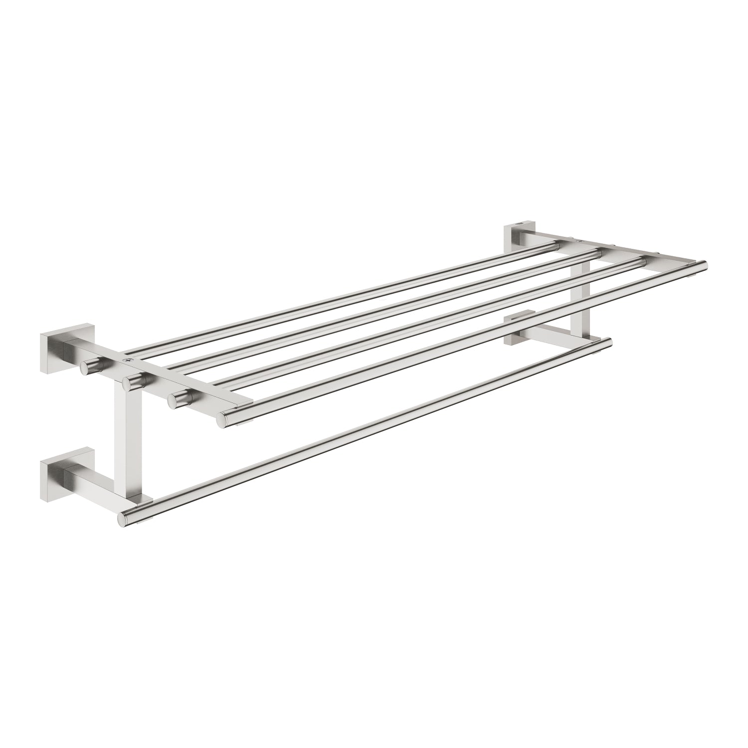 Grohe Eurocube Raf Havluluk, Paslanmaz Çelik - alternatif görünüm - GROHE 40512DC1