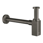 Grohe T Tipi Lavabo Sifonu, Fırçalı Sert Grafit - alternatif görünüm - GROHE 40564AL0