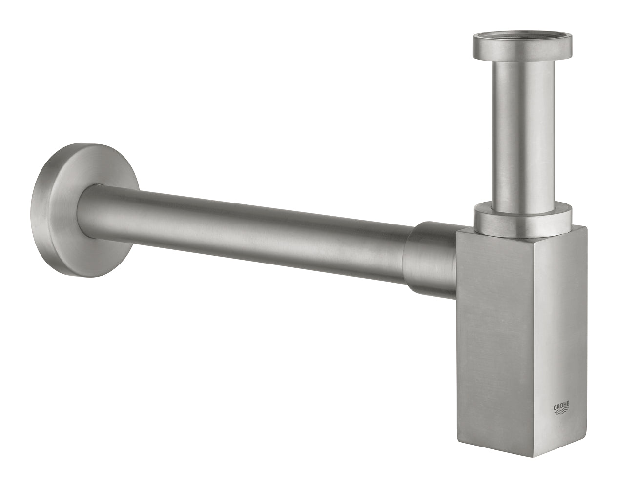Grohe T Tipi Lavabo Sifonu, Paslanmaz Çelik - GROHE 40564DC0