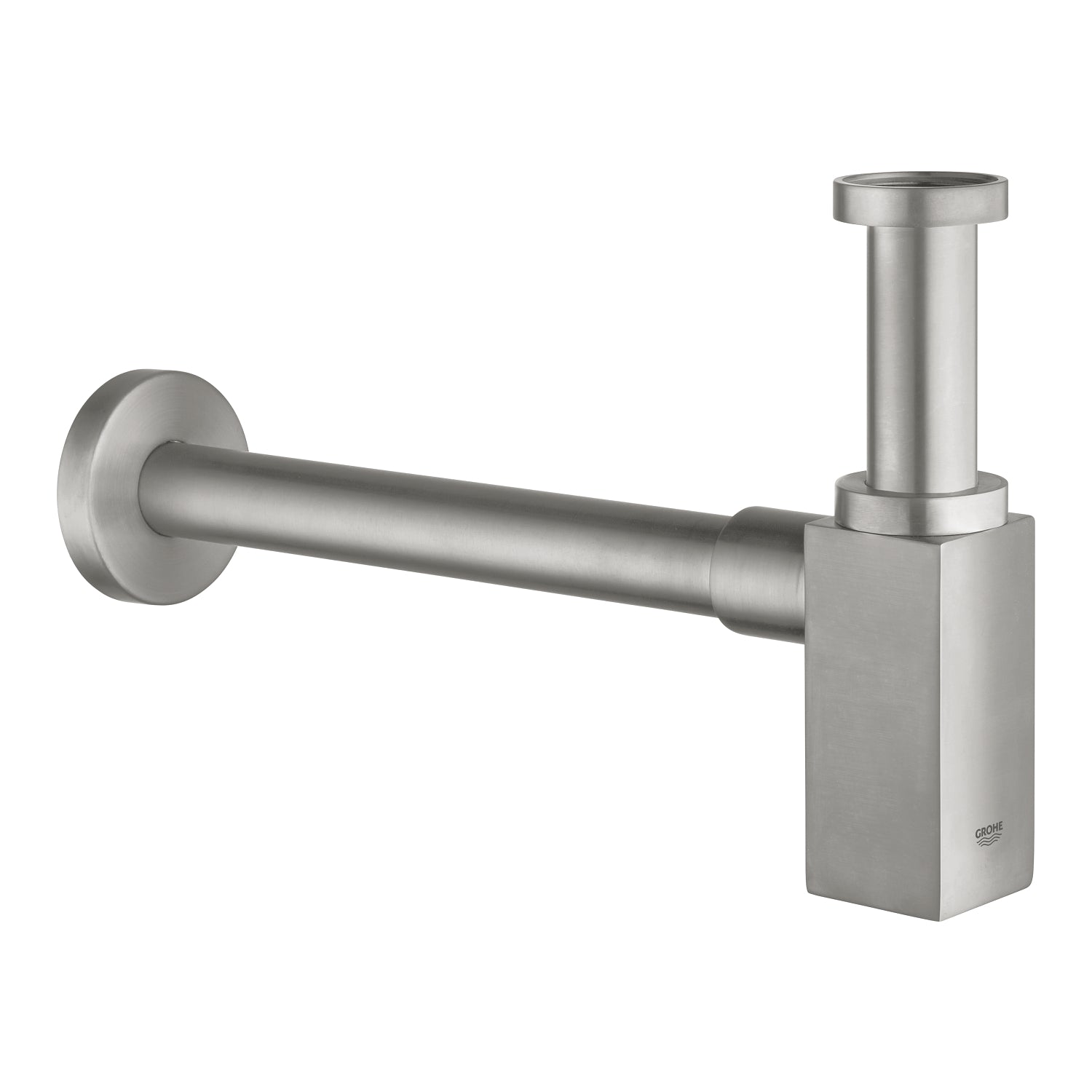 Grohe T Tipi Lavabo Sifonu, Paslanmaz Çelik - alternatif görünüm - GROHE 40564DC0