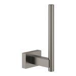 Grohe Essentials Cube Yedek Tuvalet Kağıtlığı, Fırçalı Sert Grafit - alternatif görünüm - GROHE 40623AL1