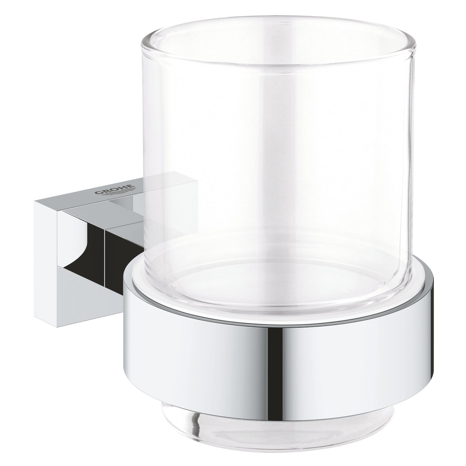 Grohe Essentials Cube Tutamaçlı Cam Fırçalık - alternatif görünüm - GROHE 40755001