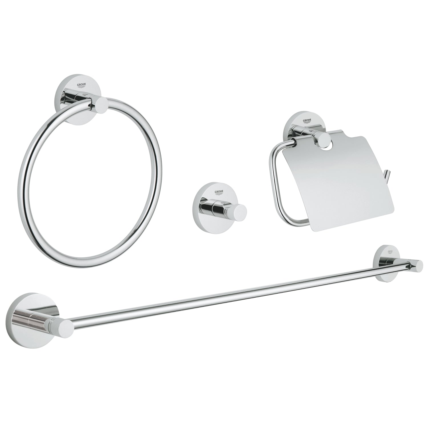 Grohe Essentials Dörtlü Banyo Aksesuar Seti - alternatif görünüm - GROHE 40776001