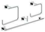 Grohe Essentials Cube Dörtlü Banyo Aksesuar Seti - GROHE 40778001