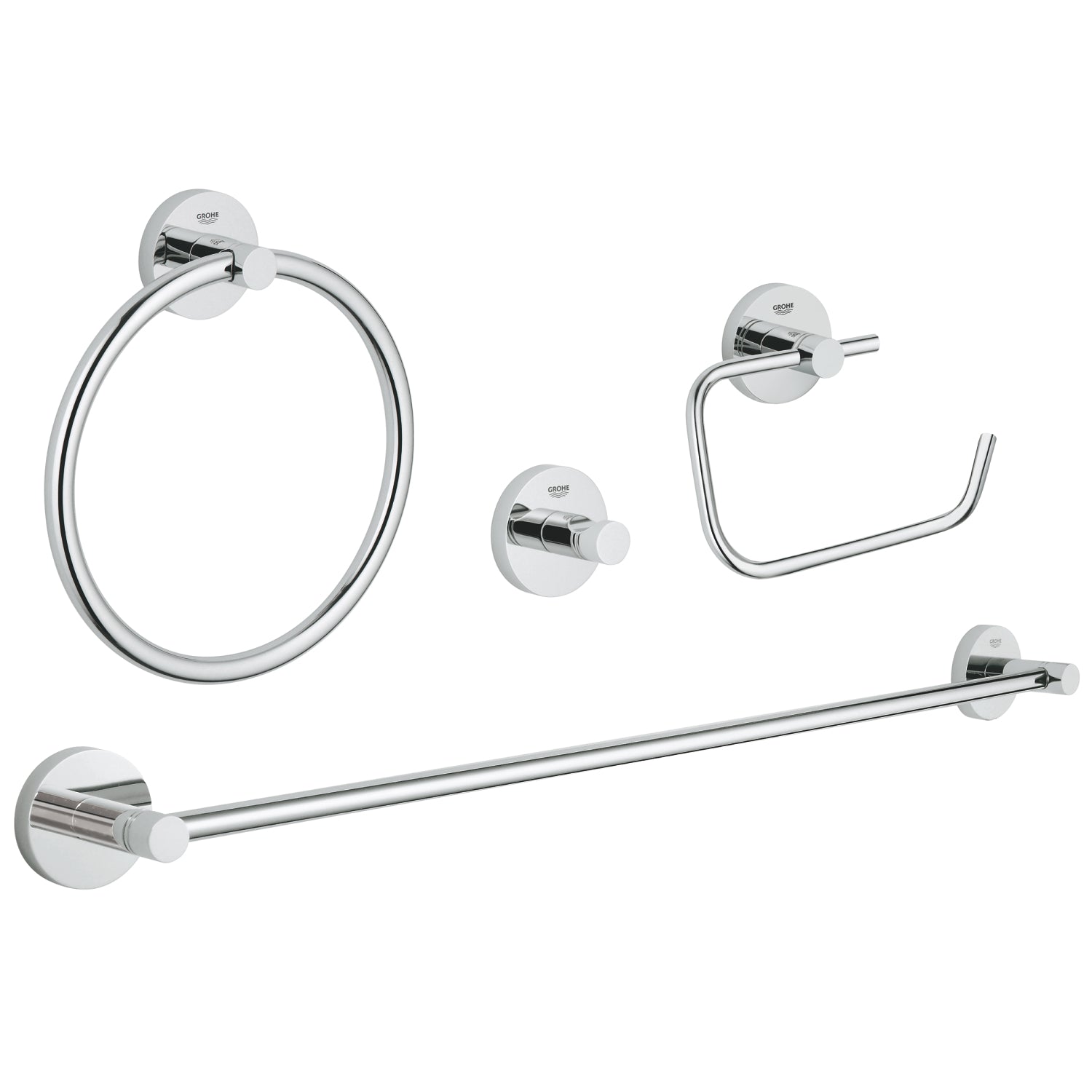 Grohe Essentials Dörtlü Banyo Aksesuar Seti - alternatif görünüm - GROHE 40823001