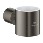 Grohe Atrio Cam Sabunluk Tutacağı, Fırçalı Sert Grafit - alternatif görünüm - GROHE 40884AL0