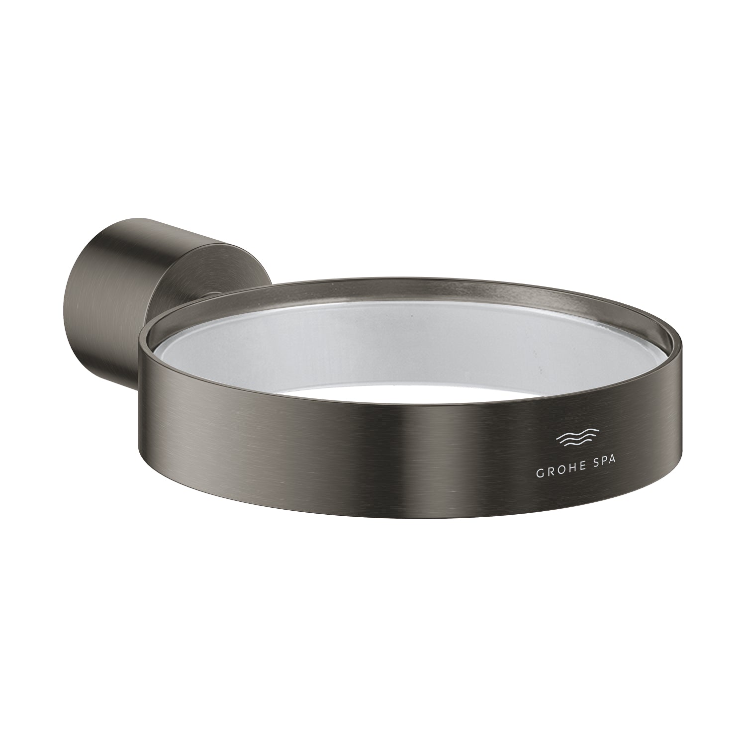 Grohe Atrio Sabunluk Tutacağı, Fırçalı Sert Grafit - alternatif görünüm - GROHE 40885AL0