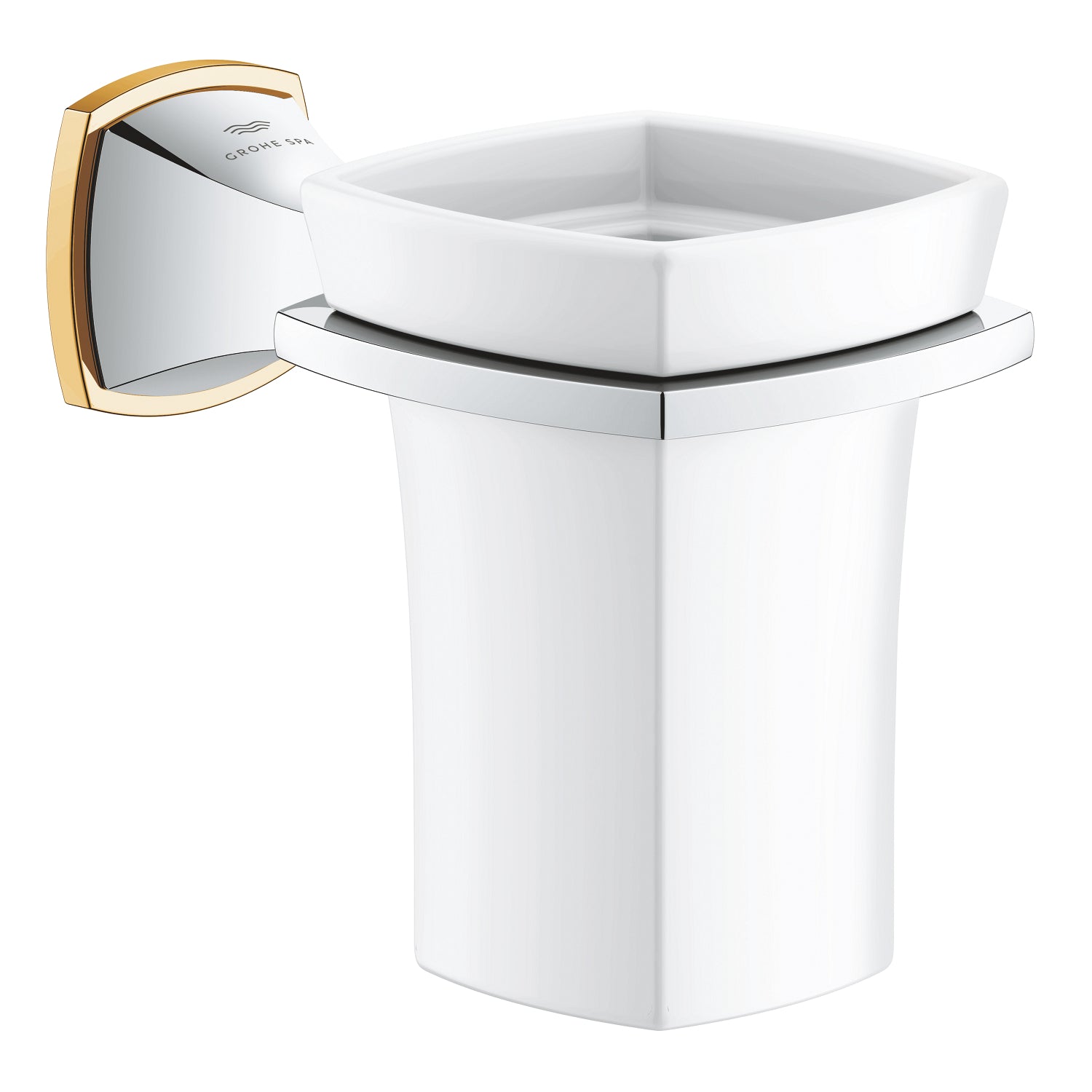 Grohe Grandera Diş Fırçalığı, Krom-Altın - alternatif görünüm - GROHE 40909IG0
