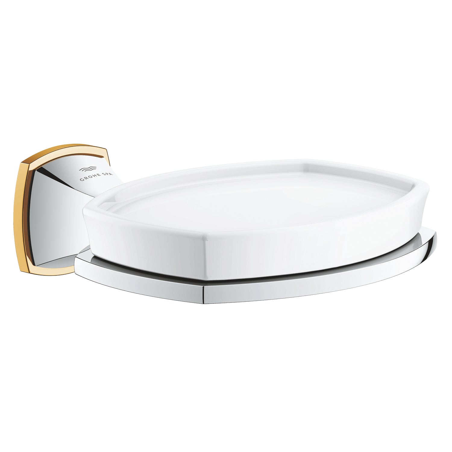 Grohe Grandera Sabunluk, Krom-Altın, Duvardan - alternatif görünüm - GROHE 40923IG0