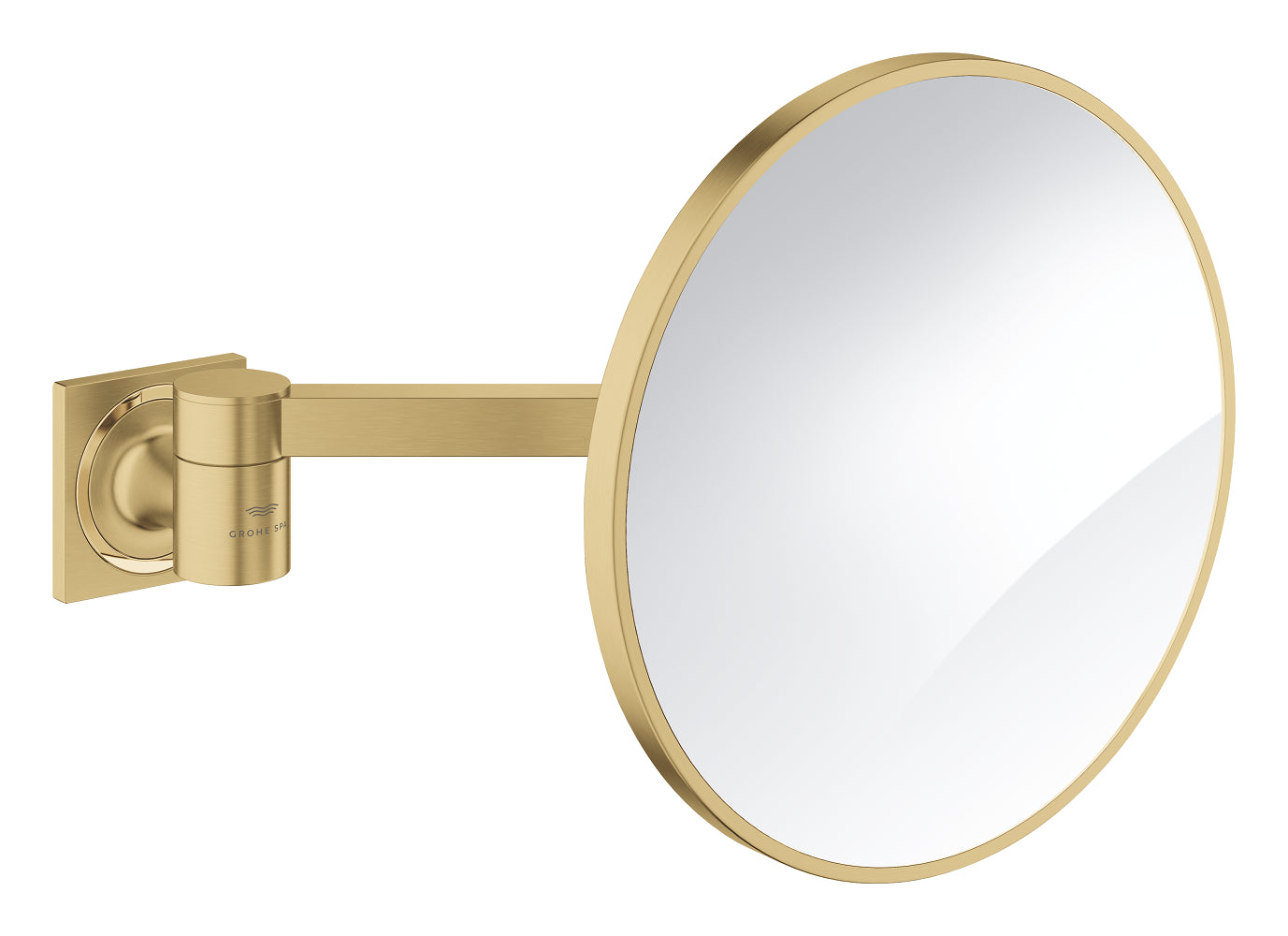 Grohe Allure Makyaj ve Tıraş Aynası, Fırçalı Altın - GROHE 40967GN1