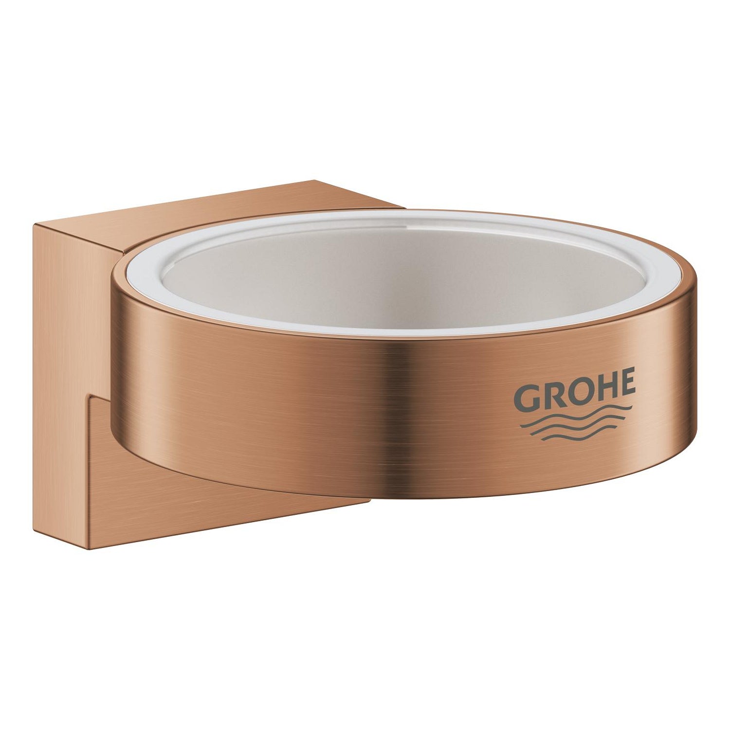 Grohe Selection Sabunluk Tutacağı, Fırçalı Bakır - alternatif görünüm - GROHE 41027DL0