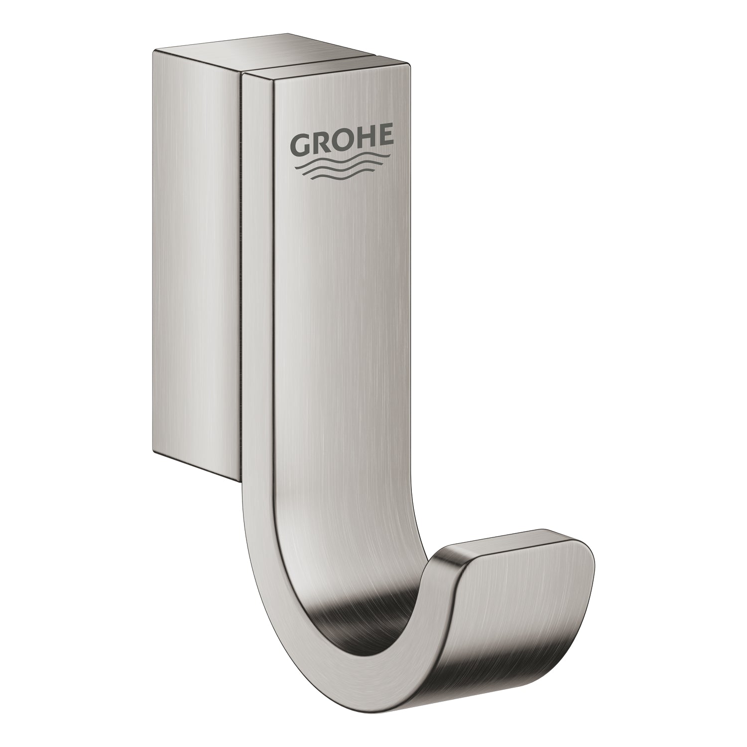 Grohe Selection Tekli Havlu/Bornoz Askısı, Paslanmaz Çelik - alternatif görünüm - GROHE 41039DC0