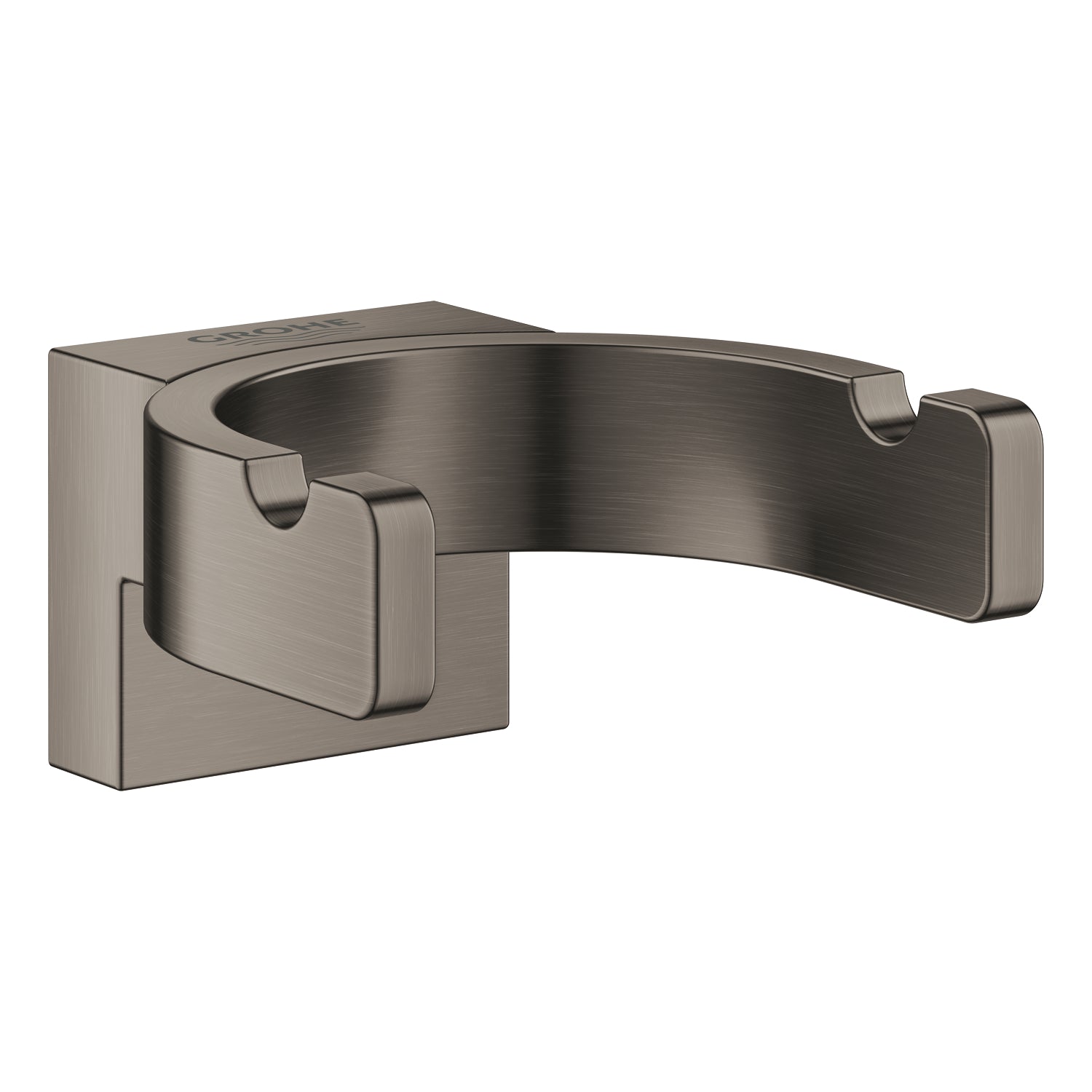 Grohe Selection İkili Havlu/Bornoz Askısı, Fırçalı Sert Grafit - alternatif görünüm - GROHE 41049AL0