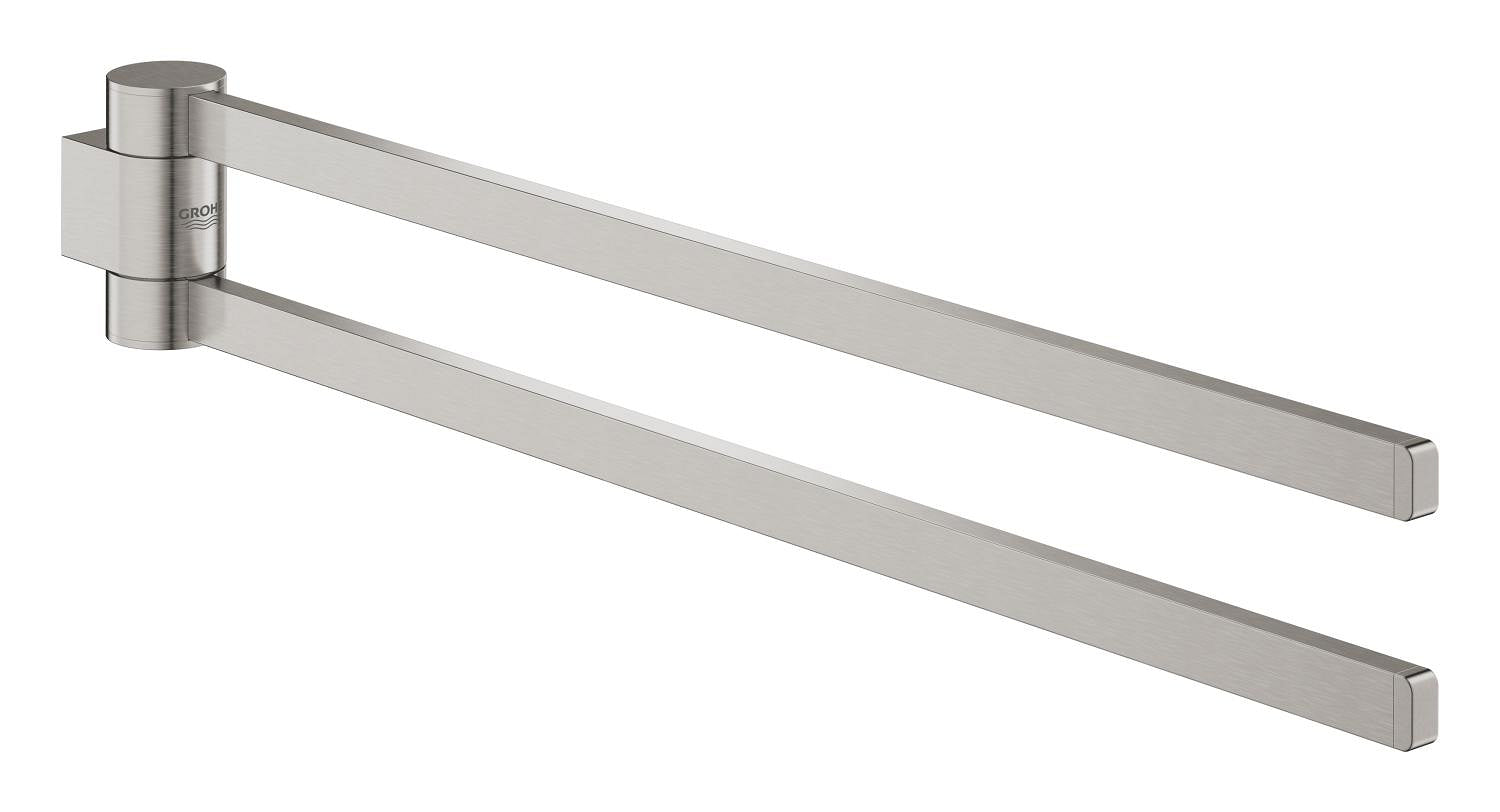 Grohe Selection İkili Döner Havluluk, Paslanmaz Çelik - GROHE 41063DC0