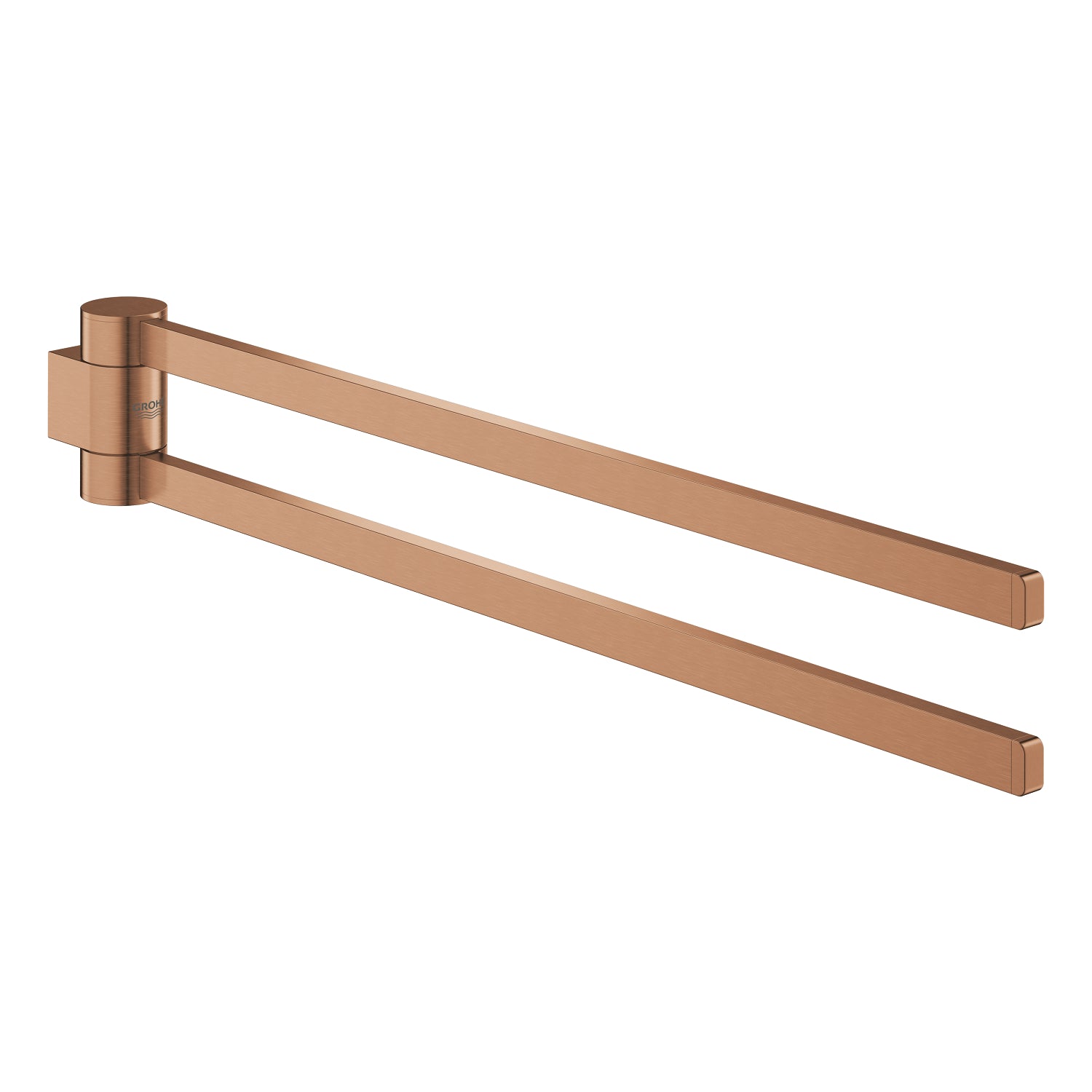 Grohe Selection İkili Döner Havluluk, Fırçalı Bakır - alternatif görünüm - GROHE 41063DL0