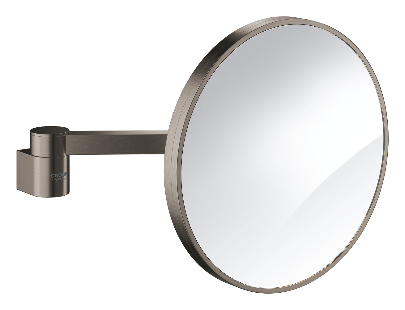Grohe Selection Makyaj ve Tıraş Aynası, Fırçalı Sert Grafit - GROHE 41077AL0