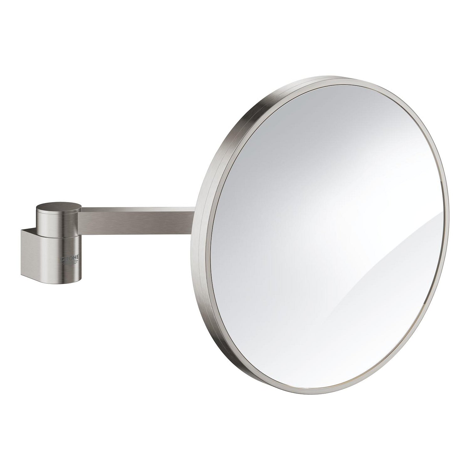 Grohe Selection Makyaj ve Tıraş Aynası, Paslanmaz Çelik - alternatif görünüm - GROHE 41077DC0
