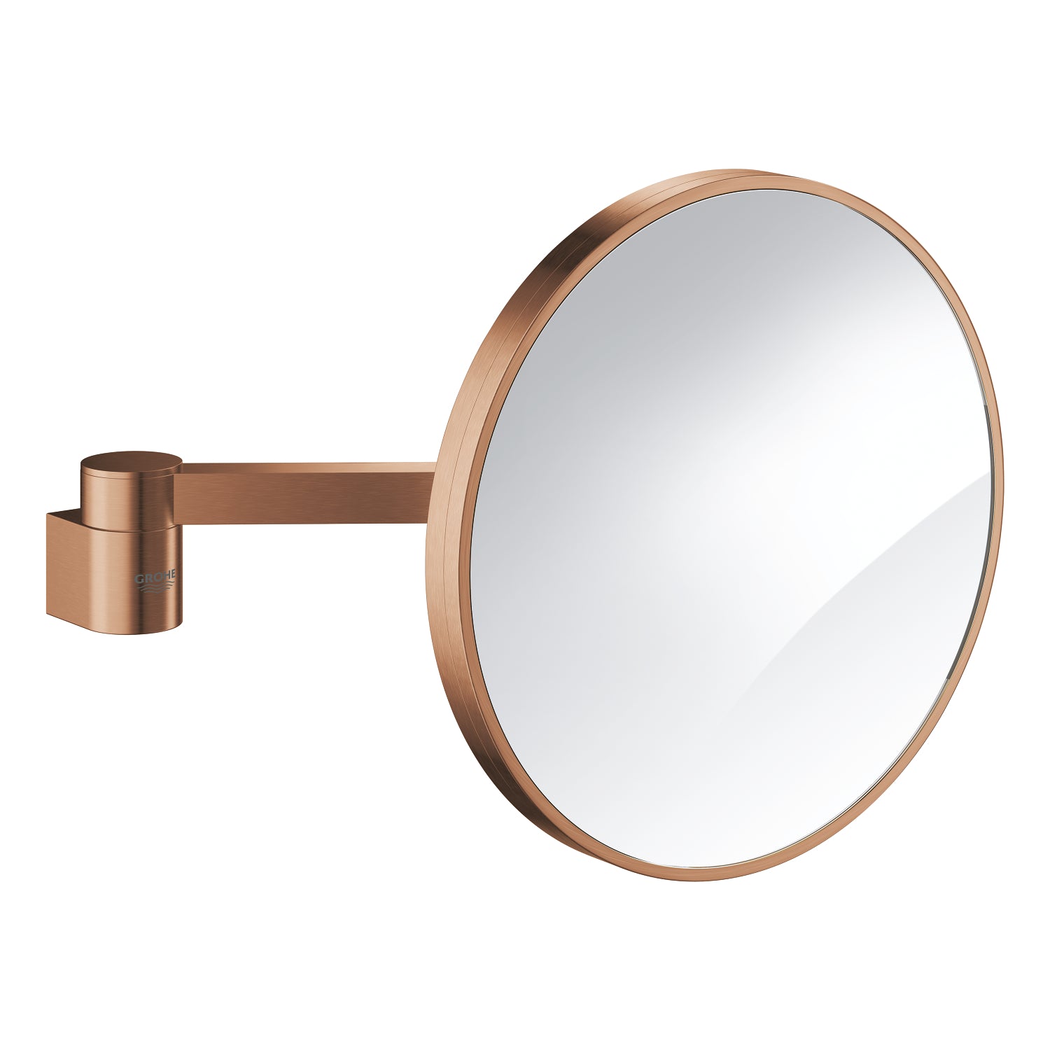Grohe Selection Makyaj ve Tıraş Aynası, Fırçalı Bakır - alternatif görünüm - GROHE 41077DL0