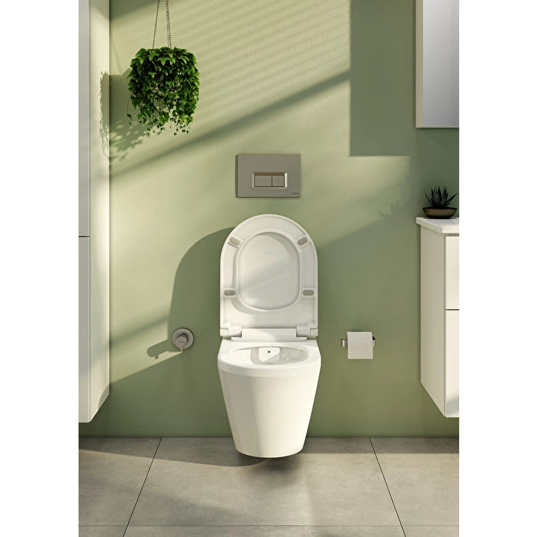 VitrA Integra Round Asma Klozet Rim-ex, 55 cm, Mat Beyaz