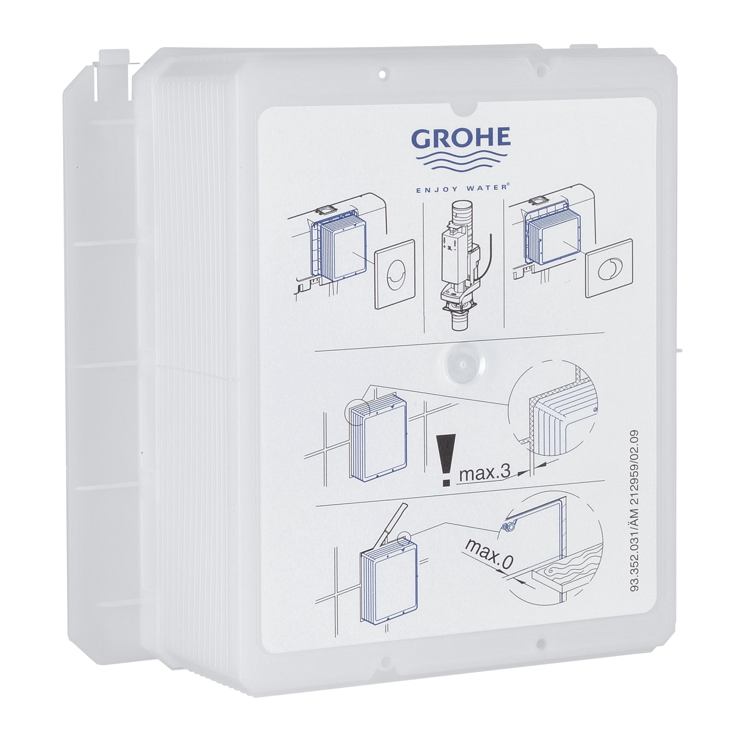 Grohe GROHE Koleksiyon Yok Muayene şaftı Uniset'te GD2 için - alternatif görünüm - GROHE 42325000