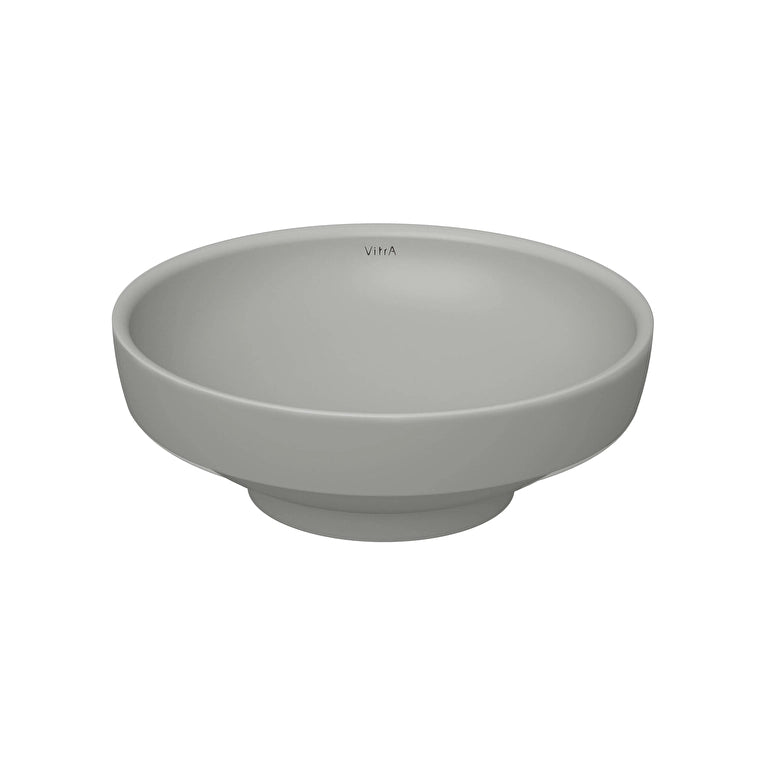 VitrA Water Jewels Çanak Lavabo, 40 cm, Mat Taş Gri