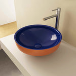 VitrA Water Jewels Çanak Lavabo, 40 cm, Terrarosa-Mavi