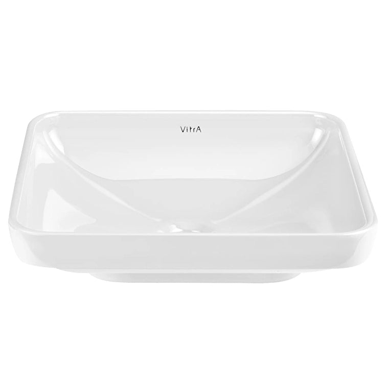 VitrA Water Jewels Dikdörtgen Çanak Lavabo, 60 cm, Beyaz