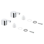 Grohe Lineare Pair Of Handles Blue/Red - 48316000 - alternatif görünüm - GROHE 48316000
