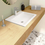 VitrA S20 Tezgahüstü Lavabo, Dikdörtgen, 55x45 cm